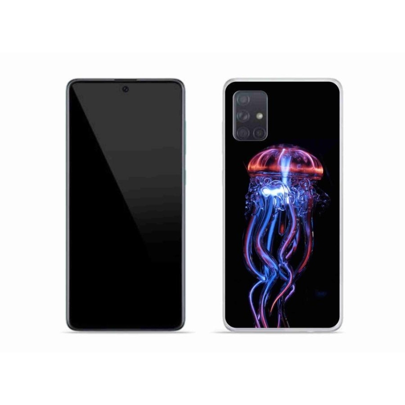 Gelový kryt mmCase na mobil Samsung Galaxy A51 - medúza