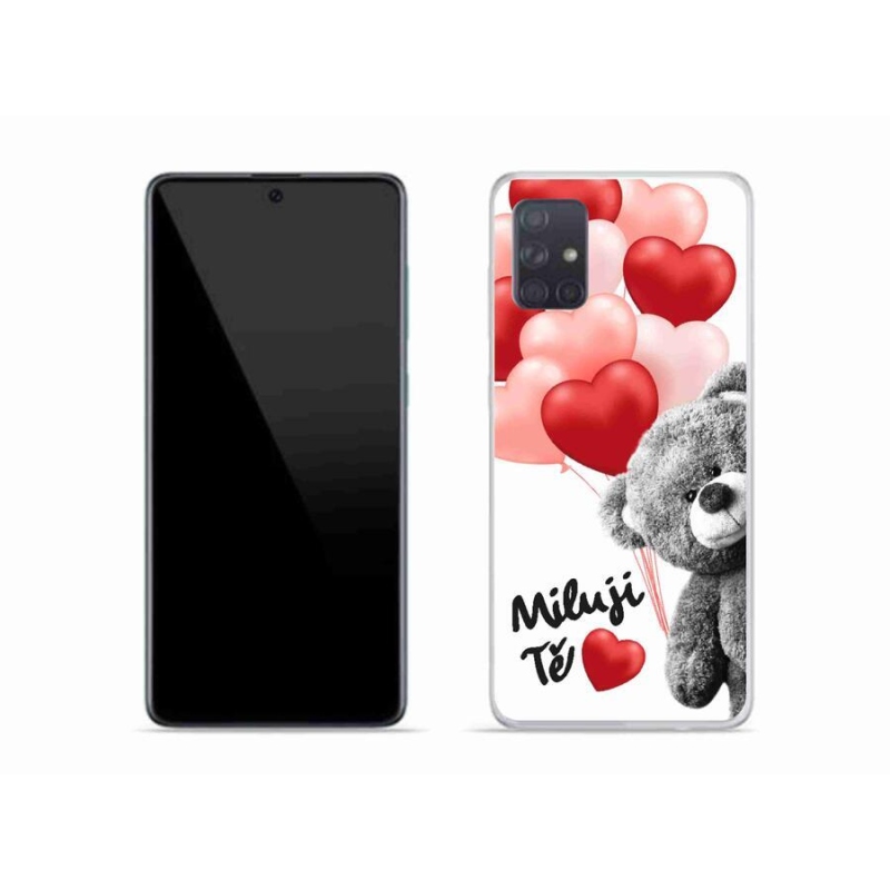 Gelový kryt mmCase na mobil Samsung Galaxy A51 - miluji Tě