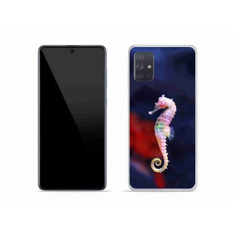 Gelový kryt mmCase na mobil Samsung Galaxy A51 - mořský koník