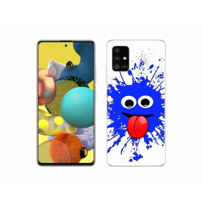 Gelový kryt mmCase na mobil Samsung Galaxy A51 - strašidlo