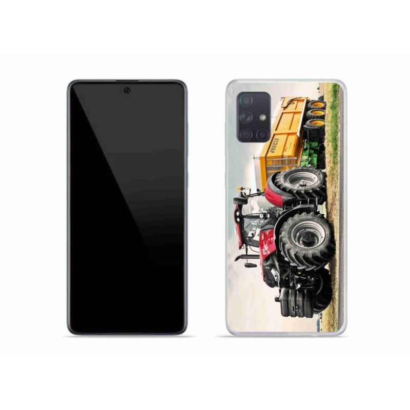 Gelový kryt mmCase na mobil Samsung Galaxy A51 - traktor 3