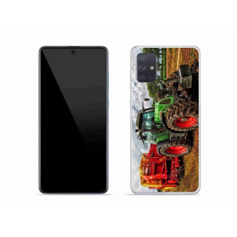 Gelový kryt mmCase na mobil Samsung Galaxy A51 - traktor 4