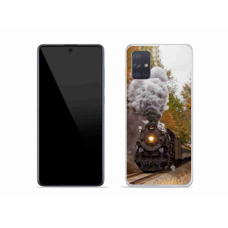 Gelový kryt mmCase na mobil Samsung Galaxy A51 - vlak 1