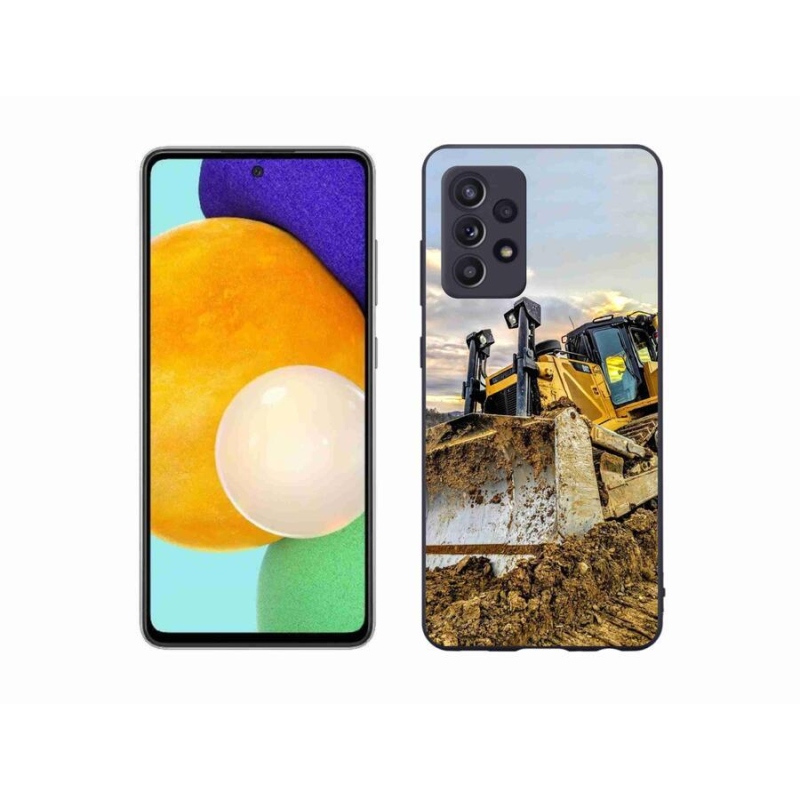 Gelový kryt mmCase na mobil Samsung Galaxy A52/A52 5G - bagr