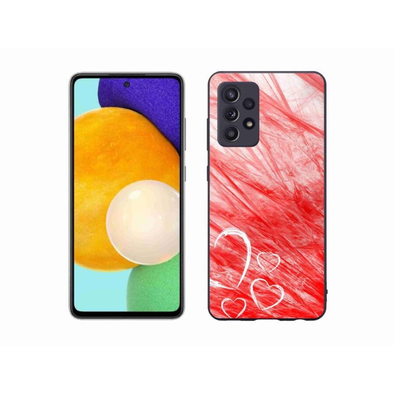 Gelový kryt mmCase na mobil Samsung Galaxy A52/A52 5G - heart