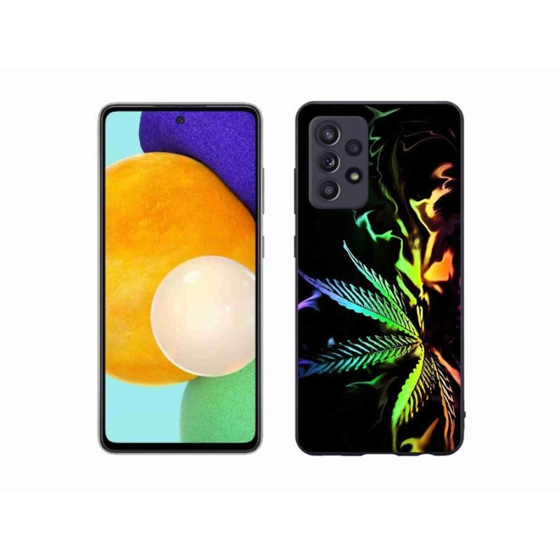 Gelový kryt mmCase na mobil Samsung Galaxy A52/A52 5G - konopí 2