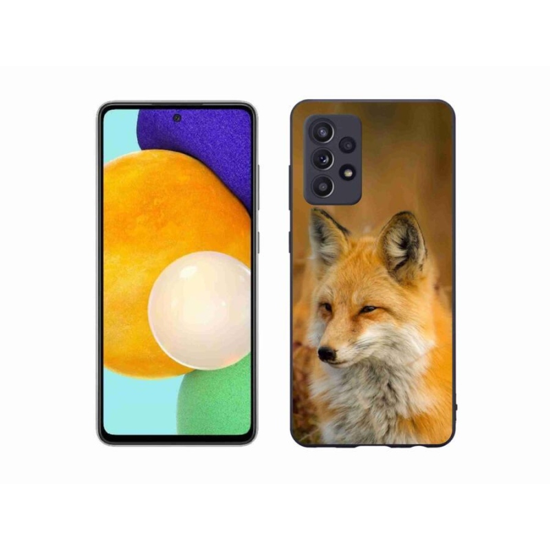 Gelový kryt mmCase na mobil Samsung Galaxy A52/A52 5G - liška