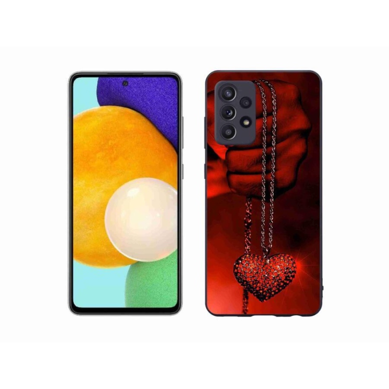 Gelový kryt mmCase na mobil Samsung Galaxy A52/A52 5G - náhrdelník