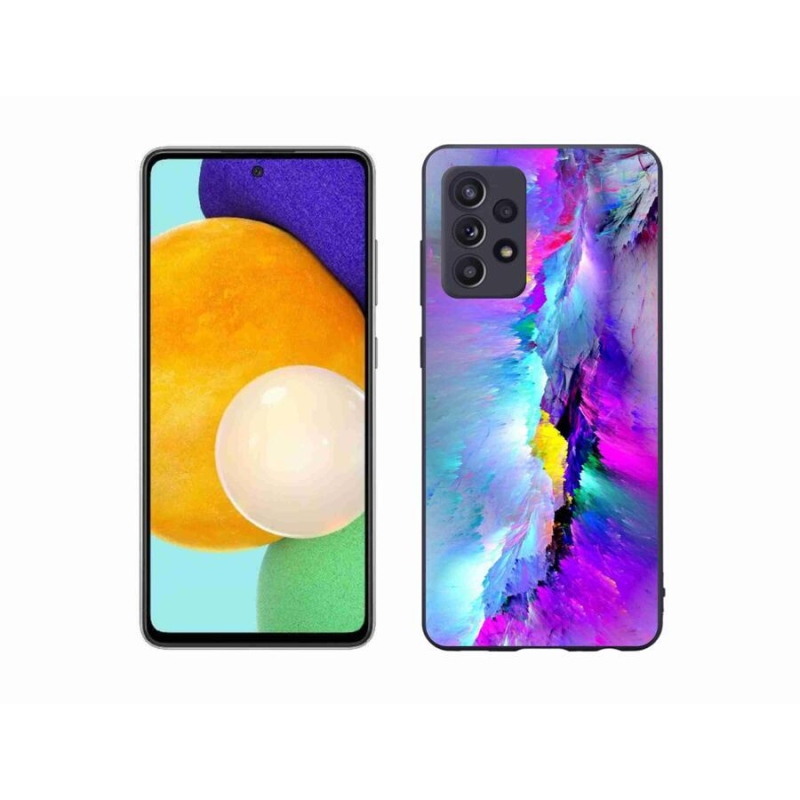 Gelový kryt mmCase na mobil Samsung Galaxy A52s 5G - abstrakt