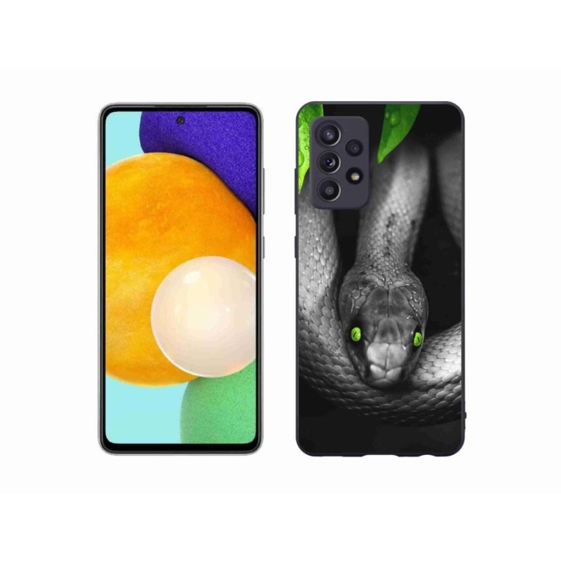 Gelový kryt mmCase na mobil Samsung Galaxy A52s 5G - had