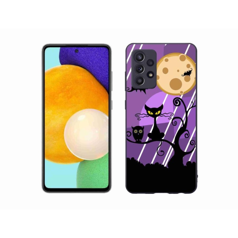 Gelový kryt mmCase na mobil Samsung Galaxy A52s 5G - halloween