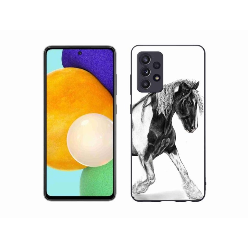 Gelový kryt mmCase na mobil Samsung Galaxy A52s 5G - kůň