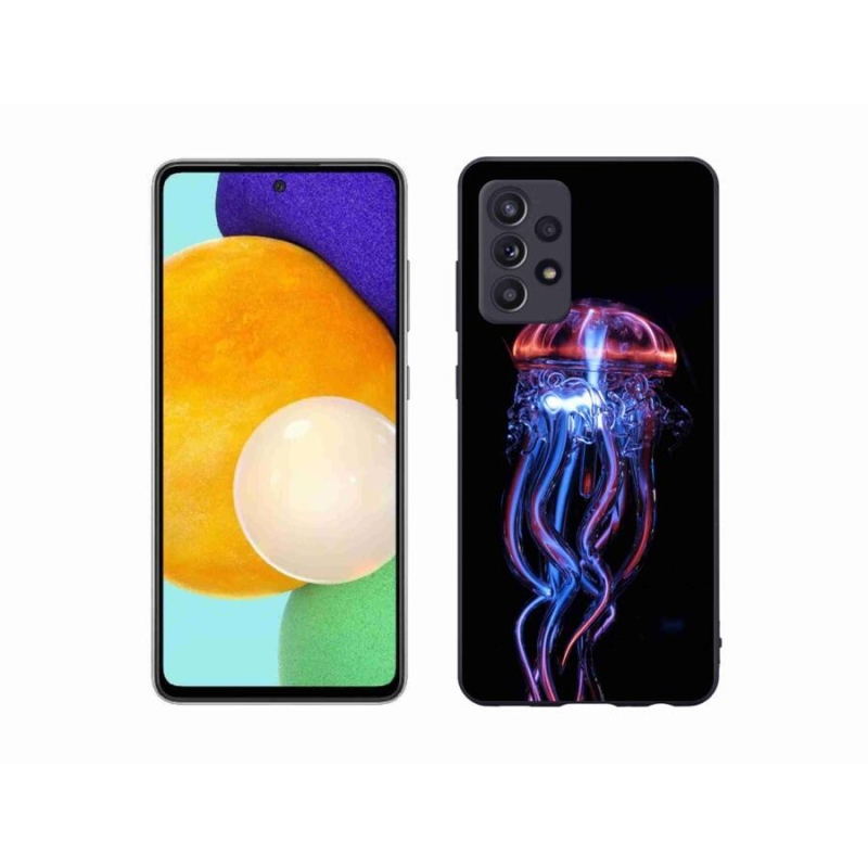 Gelový kryt mmCase na mobil Samsung Galaxy A52s 5G - medúza