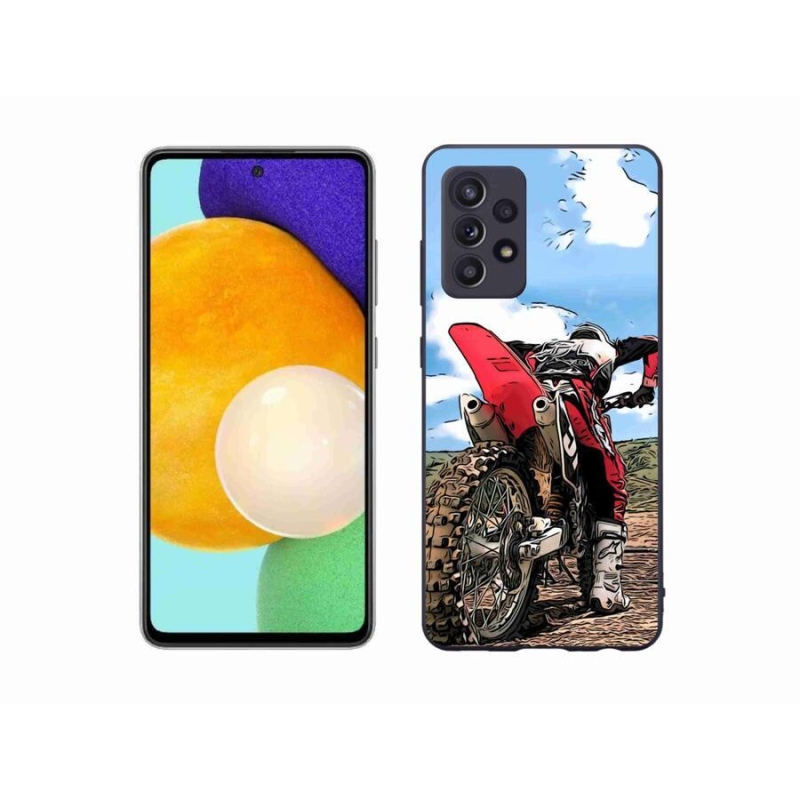 Gelový kryt mmCase na mobil Samsung Galaxy A52s 5G - moto