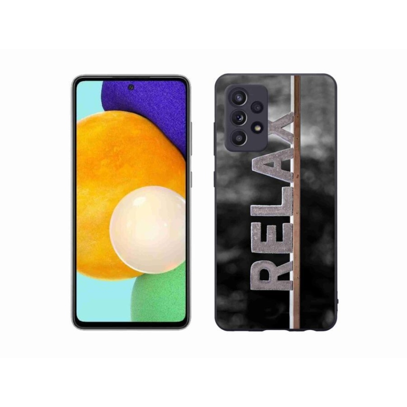 Gelový kryt mmCase na mobil Samsung Galaxy A52s 5G - relax 1