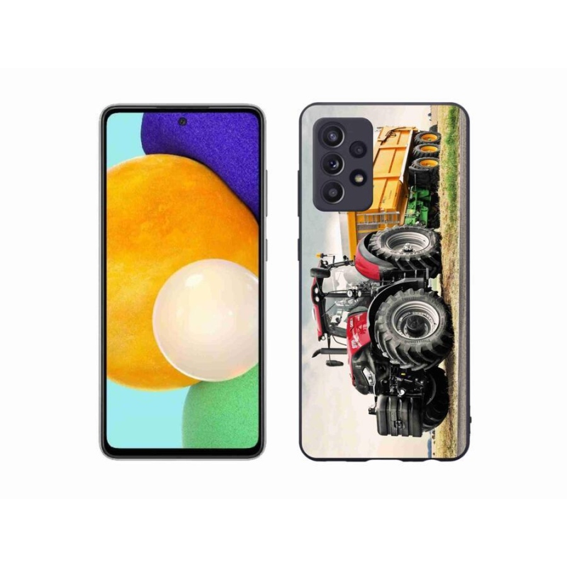 Gelový kryt mmCase na mobil Samsung Galaxy A52s 5G - traktor 3