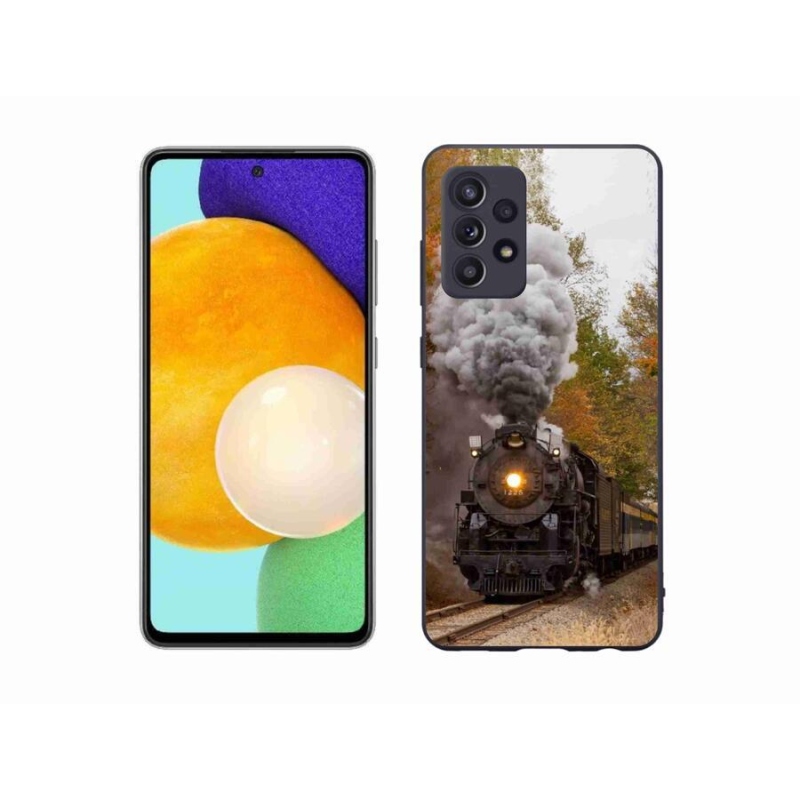 Gelový kryt mmCase na mobil Samsung Galaxy A52s 5G - vlak 1