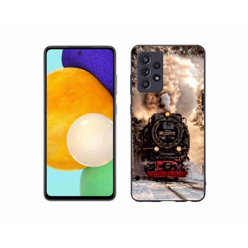 Gelový kryt mmCase na mobil Samsung Galaxy A52s 5G - vlak