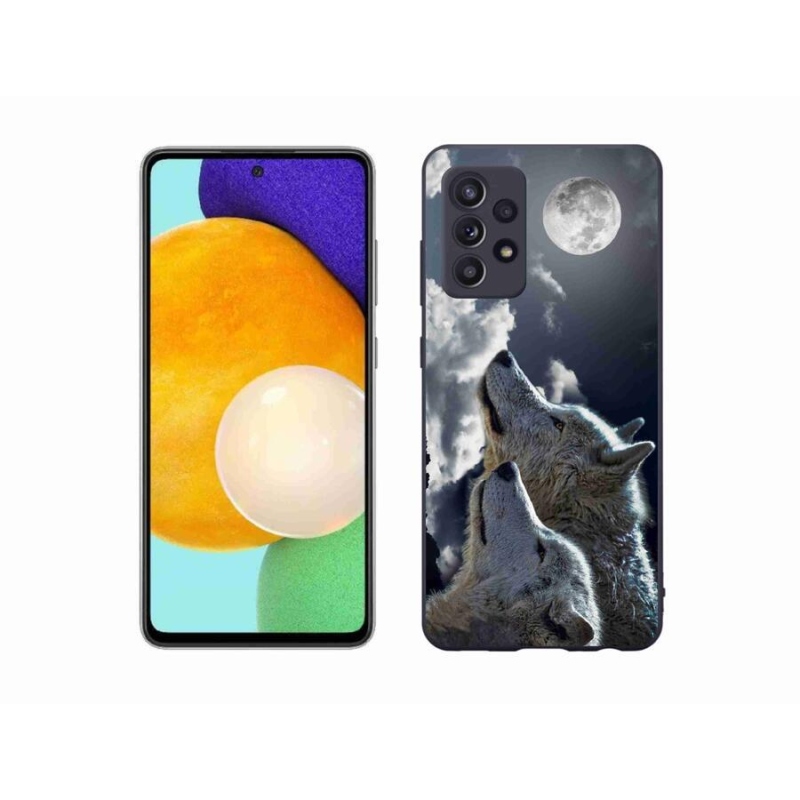 Gelový kryt mmCase na mobil Samsung Galaxy A52s 5G - vlci