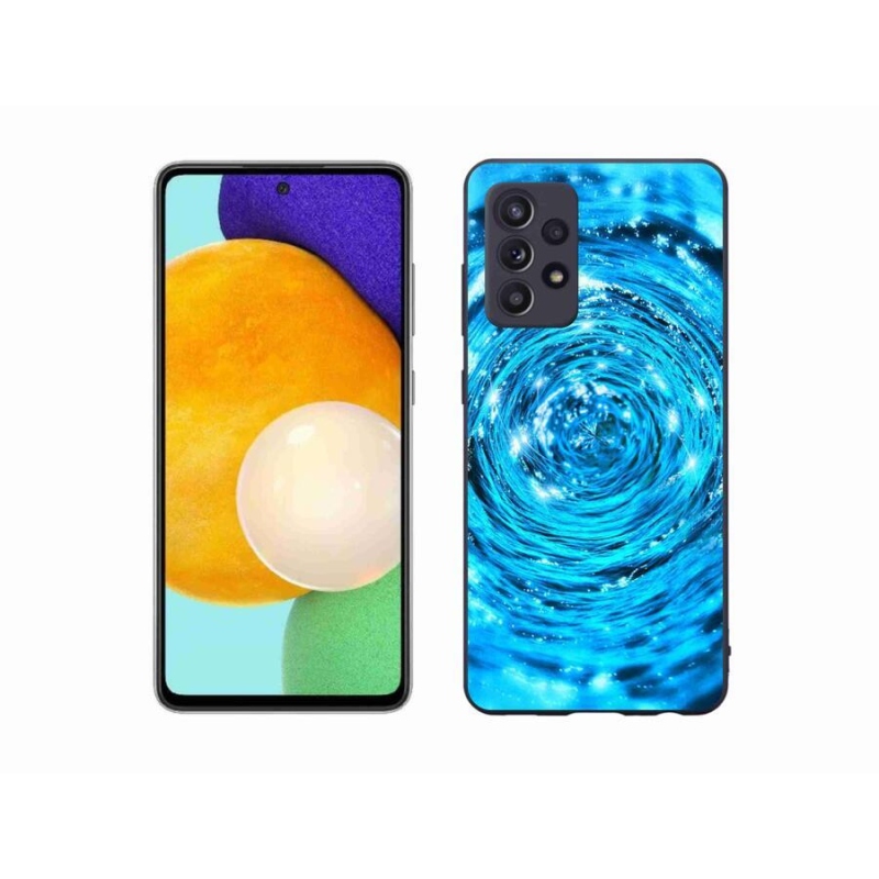 Gelový kryt mmCase na mobil Samsung Galaxy A52s 5G - vodní vír