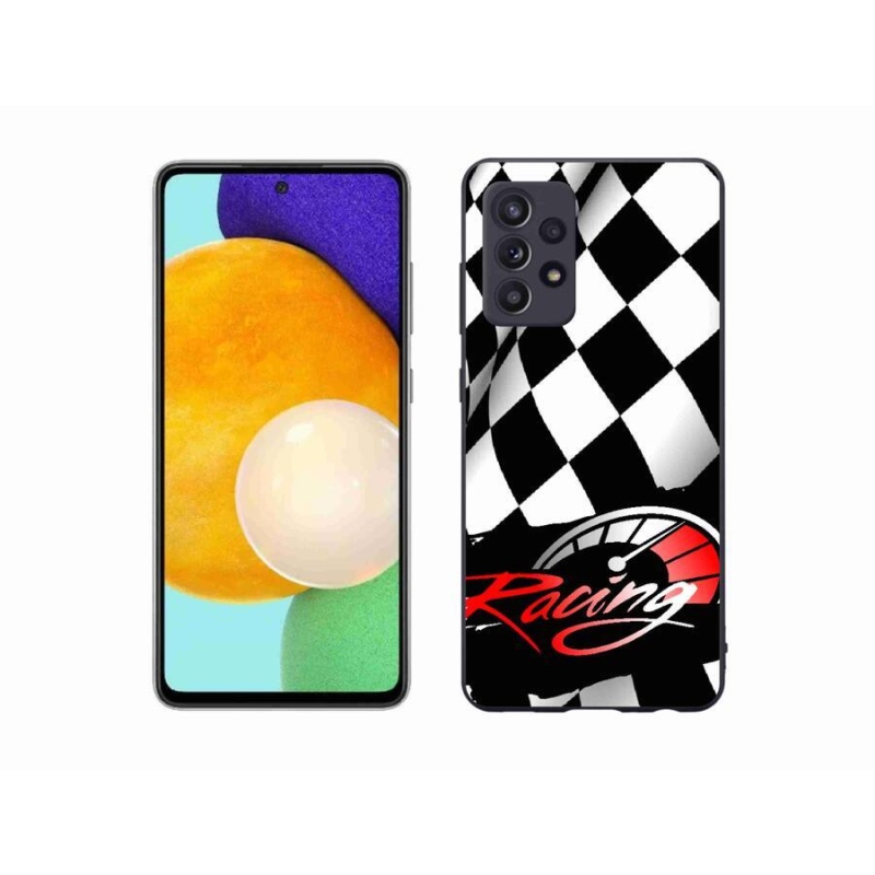 Gelový kryt mmCase na mobil Samsung Galaxy A52s 5G - závodění