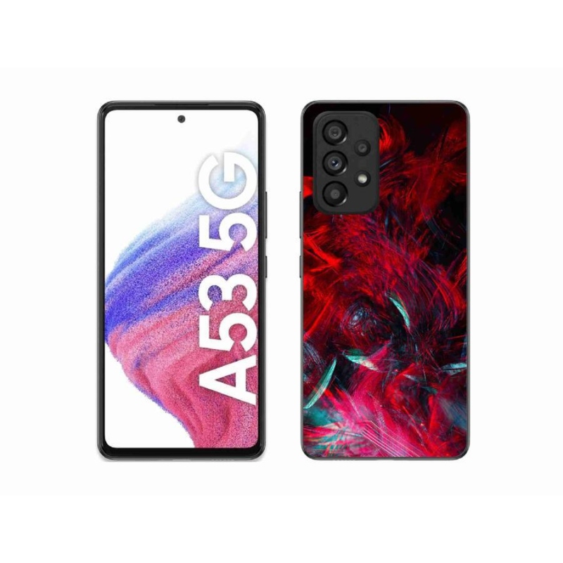 Gelový kryt mmCase na mobil Samsung Galaxy A53 5G - abstrakt 16