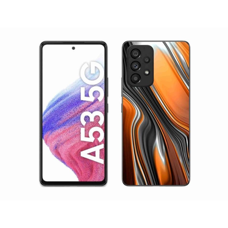 Gelový kryt mmCase na mobil Samsung Galaxy A53 5G - abstrakt 3