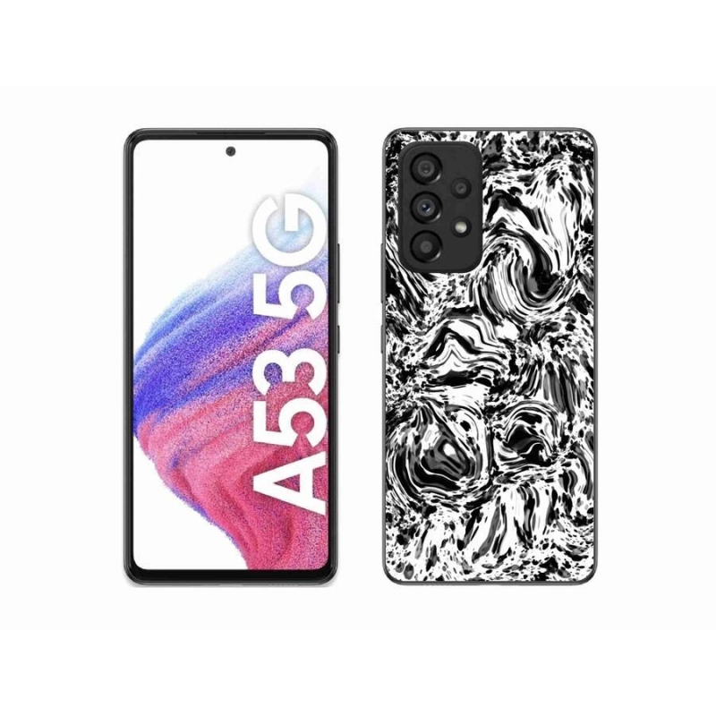 Gelový kryt mmCase na mobil Samsung Galaxy A53 5G - abstrakt 4