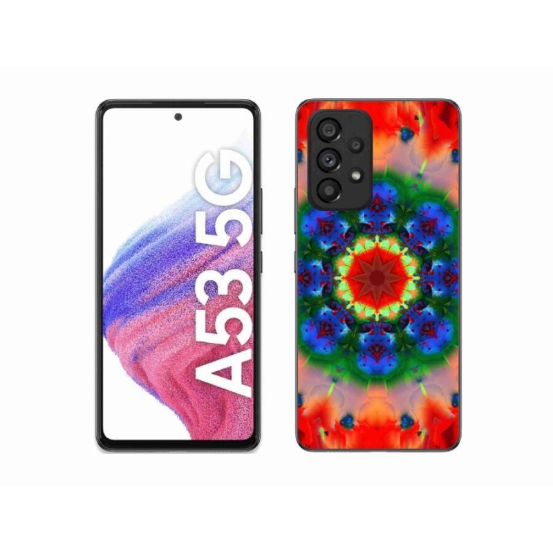 Gelový kryt mmCase na mobil Samsung Galaxy A53 5G - abstrakt 5