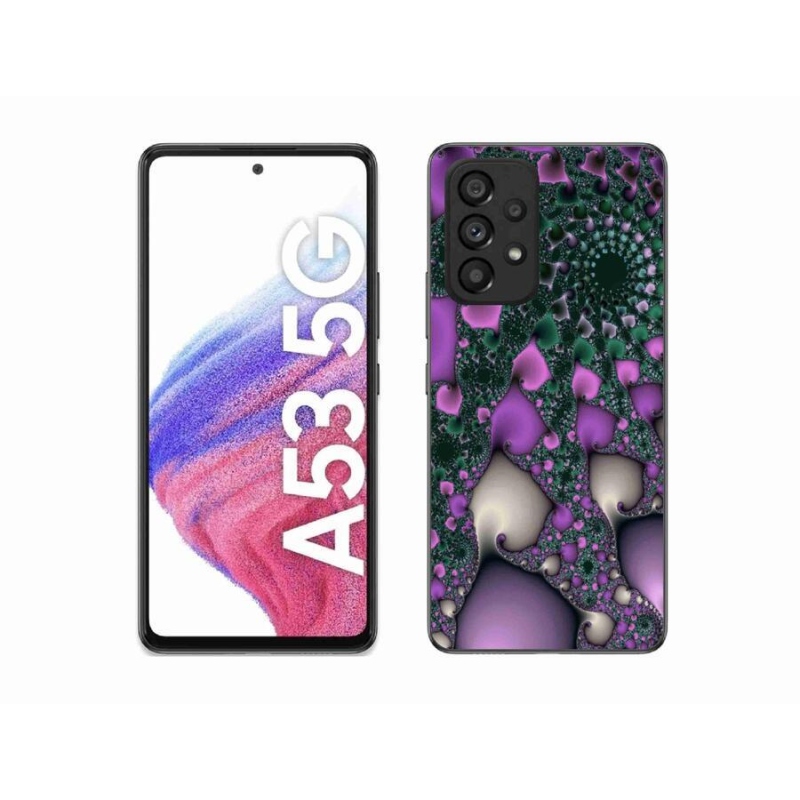 Gelový kryt mmCase na mobil Samsung Galaxy A53 5G - abstrakt 7