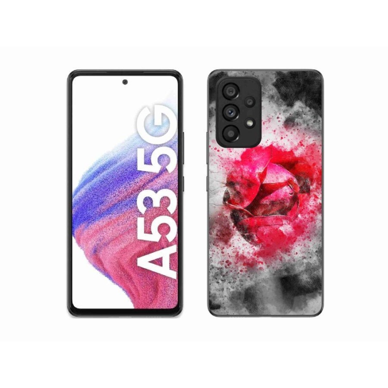 Gelový kryt mmCase na mobil Samsung Galaxy A53 5G - abstrakt 9