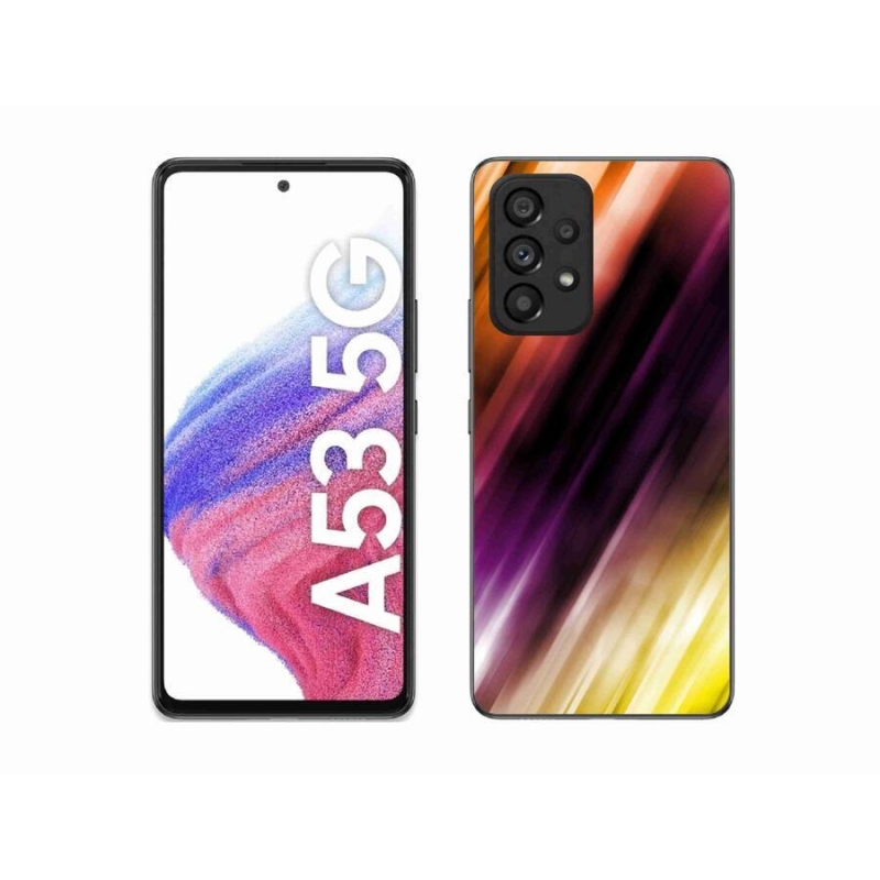 Gelový kryt mmCase na mobil Samsung Galaxy A53 5G - abstraktní vzor 5