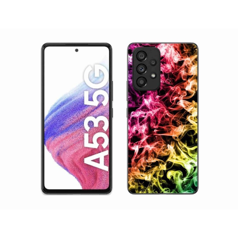 Gelový kryt mmCase na mobil Samsung Galaxy A53 5G - abstraktní vzor 6