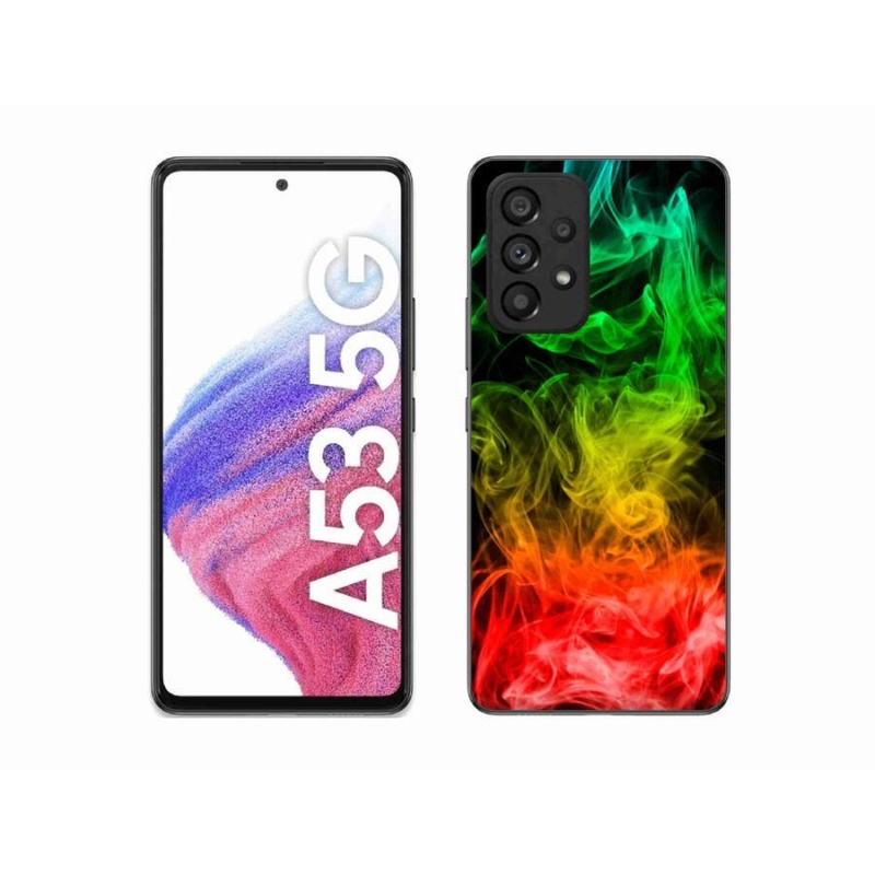 Gelový kryt mmCase na mobil Samsung Galaxy A53 5G - abstraktní vzor 7
