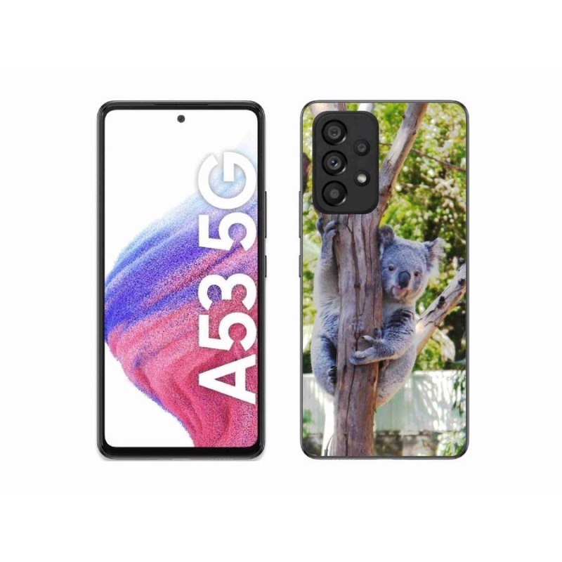 Gelový kryt mmCase na mobil Samsung Galaxy A53 5G - koala