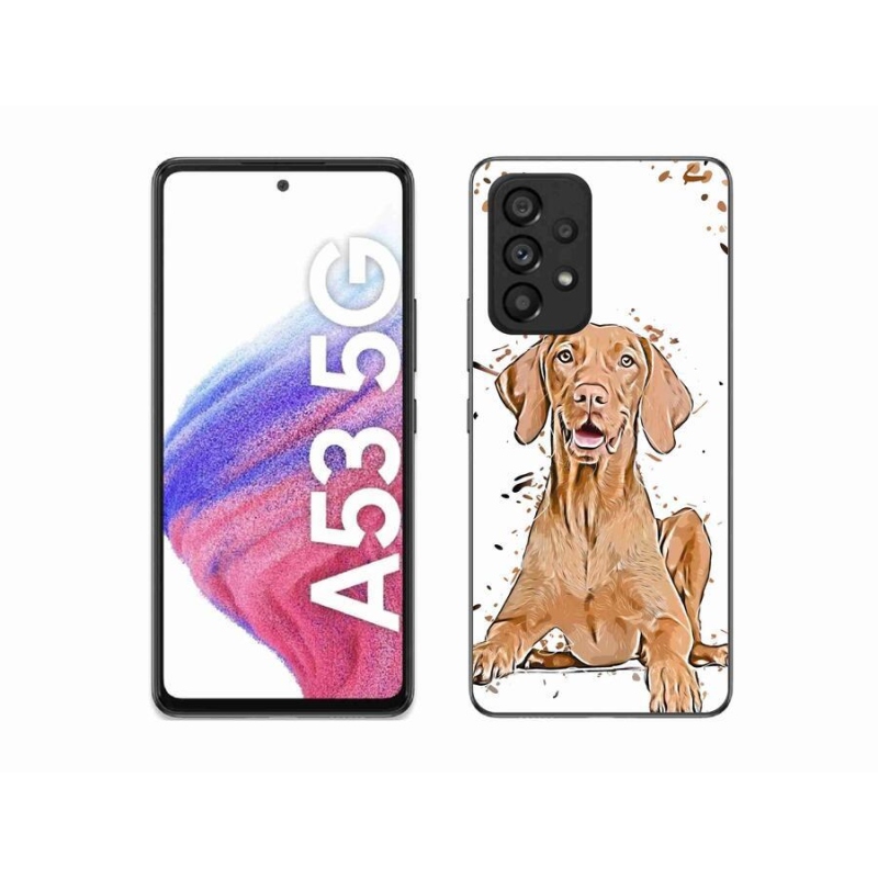 Gelový kryt mmCase na mobil Samsung Galaxy A53 5G - maďar