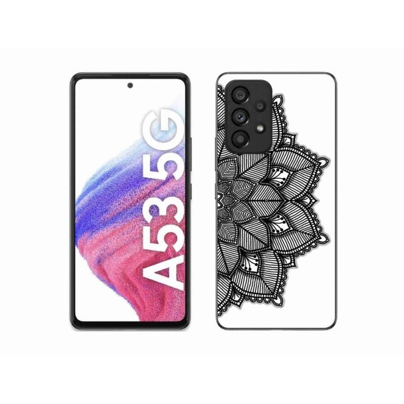 Gelový kryt mmCase na mobil Samsung Galaxy A53 5G - mandala
