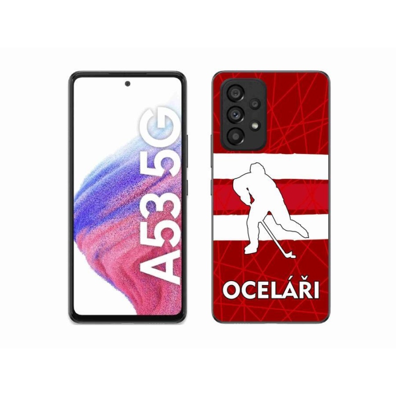 Gelový kryt mmCase na mobil Samsung Galaxy A53 5G - Oceláři