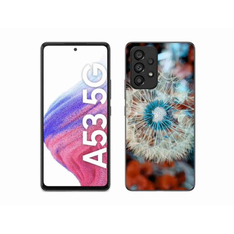 Gelový kryt mmCase na mobil Samsung Galaxy A53 5G - odkvetlá pampeliška 1