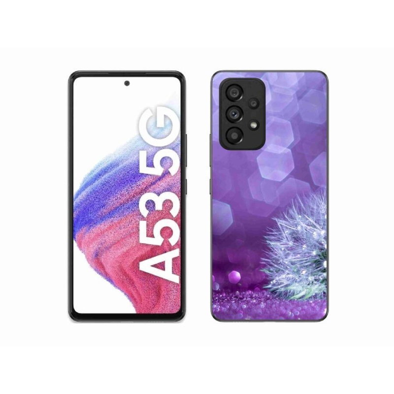 Gelový kryt mmCase na mobil Samsung Galaxy A53 5G - odkvetlá pampeliška 2