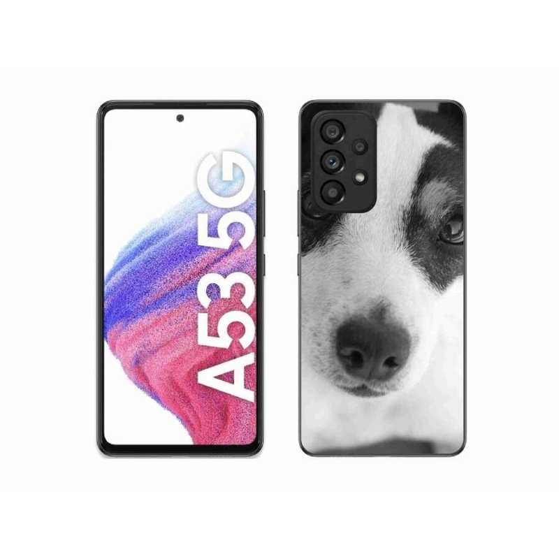 Gelový kryt mmCase na mobil Samsung Galaxy A53 5G - pes