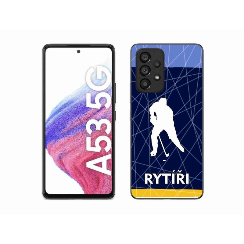 Gelový kryt mmCase na mobil Samsung Galaxy A53 5G - Rytíři