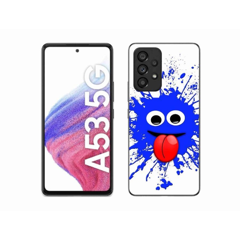 Gelový kryt mmCase na mobil Samsung Galaxy A53 5G - strašidlo