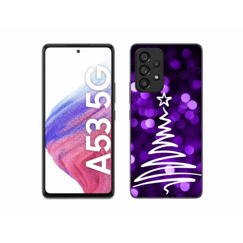 Gelový kryt mmCase na mobil Samsung Galaxy A53 5G - stromek