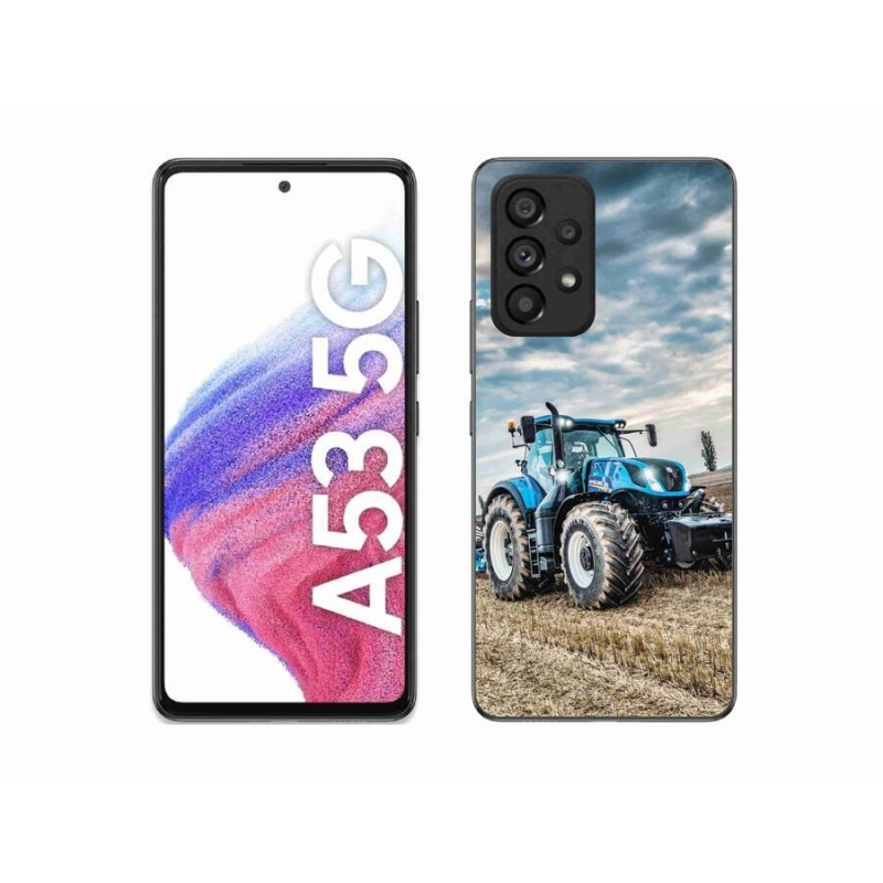 Gelový kryt mmCase na mobil Samsung Galaxy A53 5G - traktor 2