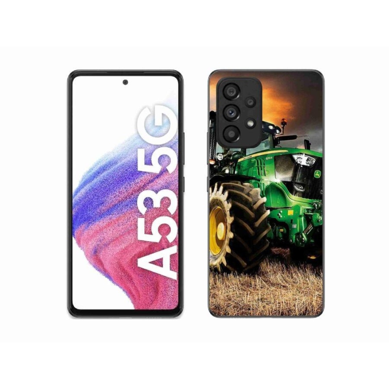 Gelový kryt mmCase na mobil Samsung Galaxy A53 5G - traktor