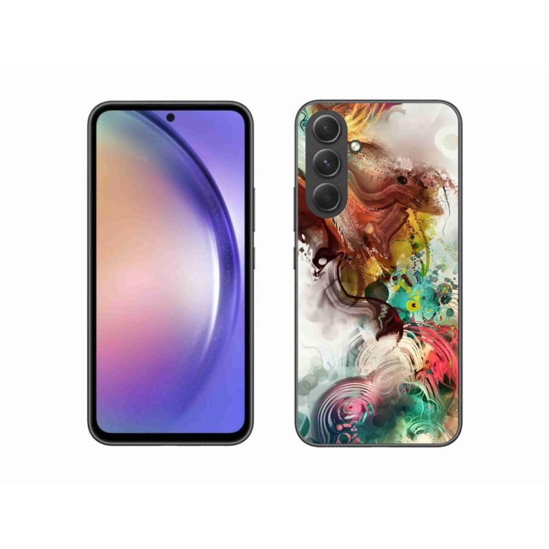 Gelový kryt mmCase na mobil Samsung Galaxy A54 5G - abstrakt 1