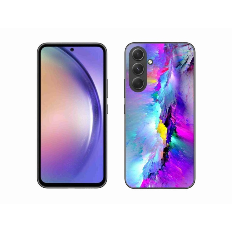 Gelový kryt mmCase na mobil Samsung Galaxy A54 5G - abstrakt