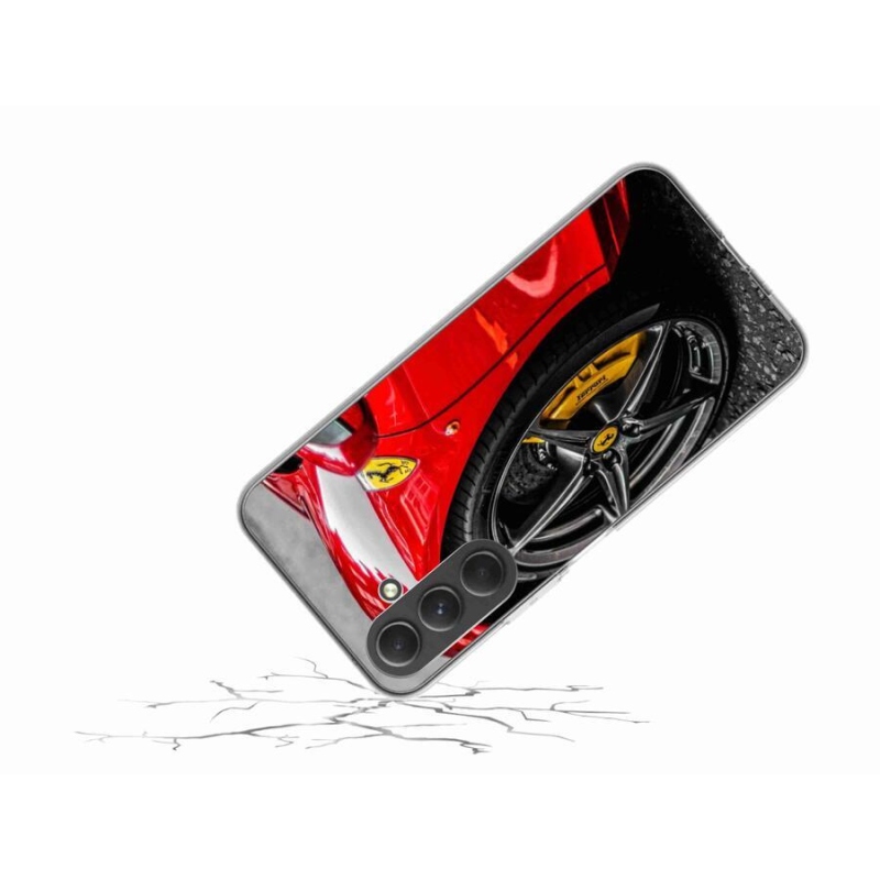 Gelový kryt mmCase na mobil Samsung Galaxy A54 5G - auto 1