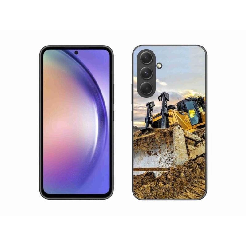 Gelový kryt mmCase na mobil Samsung Galaxy A54 5G - bagr